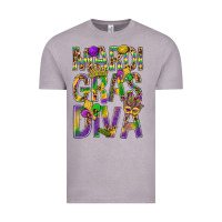 Mardi Gras Diva Vintage Tee | Teevron