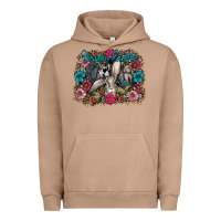 Pigment Burro Happy Easter Urban Hoodie - CowhideDigitalArt