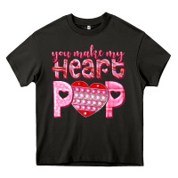 Asphalt you make my heart pop Heavy Core Tee - NancyCooperArtShop