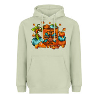 Matcha Thanksgiving Coffee Mug Heavyweight Hoodie - FaDigitalArtStudio