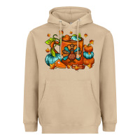 Mushroom Thanksgiving Coffee Mug Heavyweight Hoodie - FaDigitalArtStudio