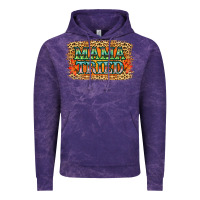 Cloud Purple Leopard Floral Mama Tried Vintage Hoodie - Jasminsmagicworld