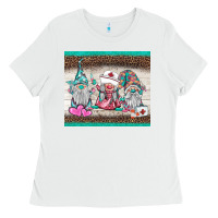 White nurse gnomies tumbler Ladies Tee - BarkalooDesign
