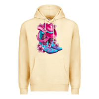 Pina Colada valentine cowboy boots and hat olivia Premium Hoodie - OliviaCreatesArt