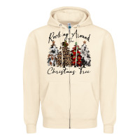 Sandshell rocking around the christmas tree Zipper Hoodie - CowGirlArtShop