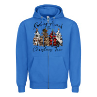 True Royal rocking around the christmas tree Zipper Hoodie - CowGirlArtShop