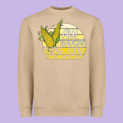 Aw, Shucks Heavyweight Sweatshirt Designed By Bettercallsaul
