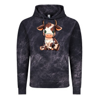 Cloud Black Baby Brown Cow Vintage Hoodie - MaliasSmallBusiness