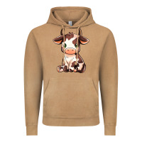 Vintage Camel Baby Brown Cow Vintage Hoodie - MaliasSmallBusiness