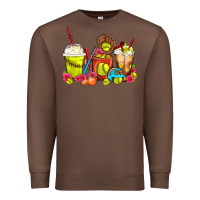 Chestnut Softball Coffee Cups Premium Sweatshirt - FaDigitalArtStudio