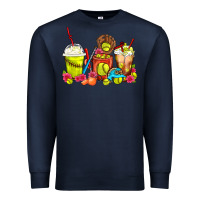 Navy Softball Coffee Cups Premium Sweatshirt - FaDigitalArtStudio