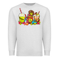 Oatmeal Heather Softball Coffee Cups Premium Sweatshirt - FaDigitalArtStudio