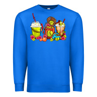 True Royal Softball Coffee Cups Premium Sweatshirt - FaDigitalArtStudio