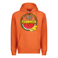 Carrot hello summer watermelon Premium Hoodie - JahusDesignShop