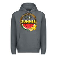 Rock hello summer watermelon Premium Hoodie - JahusDesignShop