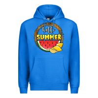True Royal hello summer watermelon Premium Hoodie - JahusDesignShop