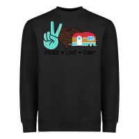 Peace Love Camp Heavyweight Sweatshirt | Teevron