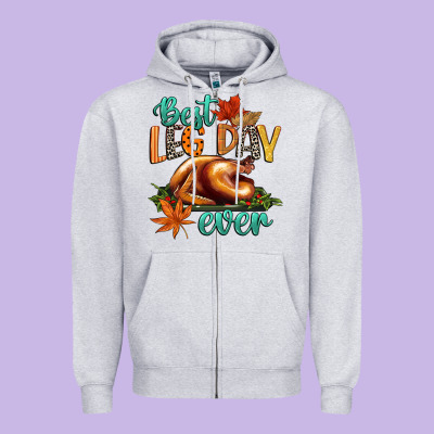 Best Leg Day Ever Zipper Hoodie Designed By Cowgirlartshop