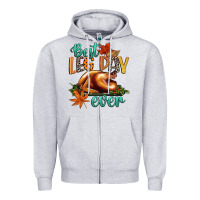 Heather Grey best leg day ever Zipper Hoodie - CowGirlArtShop