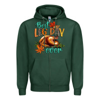 Sports Green best leg day ever Zipper Hoodie - CowGirlArtShop