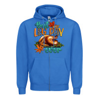 True Royal best leg day ever Zipper Hoodie - CowGirlArtShop