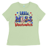 Matcha little miss firecracker Ladies Tee - NancyCooperArtShop
