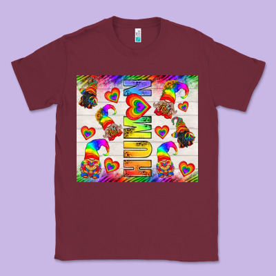 Western Human Lgbtq+ Tumbler Classic Tee Designed By Bundleandbundleshop