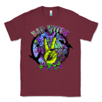 Burgundy bad witch vibes Classic Tee - SublimationCraftShop
