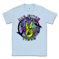 Dusty Blue bad witch vibes Classic Tee - SublimationCraftShop