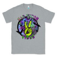 Heather Grey bad witch vibes Classic Tee - SublimationCraftShop