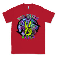 Red bad witch vibes Classic Tee - SublimationCraftShop