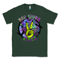 Sports Green bad witch vibes Classic Tee - SublimationCraftShop