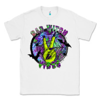 White bad witch vibes Classic Tee - SublimationCraftShop
