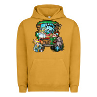 Pigment Peanut Butter Happy Easter Urban Hoodie - CowhideDigitalArt