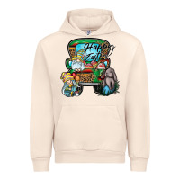 Sandshell Happy Easter Urban Hoodie - CowhideDigitalArt