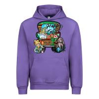 Tulip Happy Easter Urban Hoodie - CowhideDigitalArt