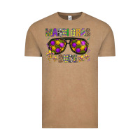 Vintage Coffee Mardi gras dude Vintage Tee - BundleAndBundleShop
