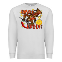 Dove Grey Crawfish bayou baddie Premium Sweatshirt - FaDigitalArtStudio