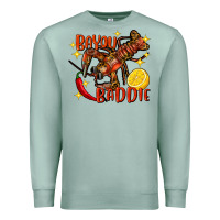 Seafoam Crawfish bayou baddie Premium Sweatshirt - FaDigitalArtStudio