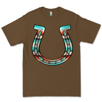 Cacao serape turquoise horseshoe Premium Tee - Jasminsmagicworld