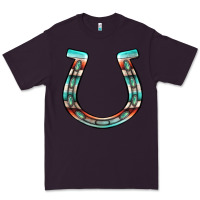 Plum serape turquoise horseshoe Premium Tee - Jasminsmagicworld