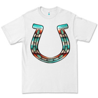 White serape turquoise horseshoe Premium Tee - Jasminsmagicworld