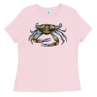 Bubblegum Pink Crab Ladies Tee - LillyAllenDesigns