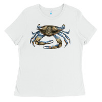 White Crab Ladies Tee - LillyAllenDesigns