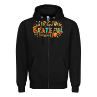 Black gather here with grateful hearts Zipper Hoodie - CowGirlArtShop