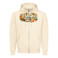 Sandshell gather here with grateful hearts Zipper Hoodie - CowGirlArtShop