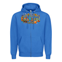 True Royal gather here with grateful hearts Zipper Hoodie - CowGirlArtShop
