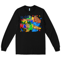 Black my child is non verbal but his mama aint afro Long Sleeve Tee - RanaPortraitStore