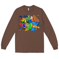 Chestnut my child is non verbal but his mama aint afro Long Sleeve Tee - RanaPortraitStore