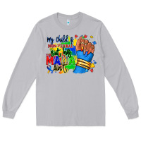 Moon Dust my child is non verbal but his mama aint afro Long Sleeve Tee - RanaPortraitStore